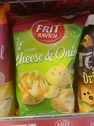 FR Cheese & Onion 125g