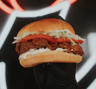Fried Wisel Burger