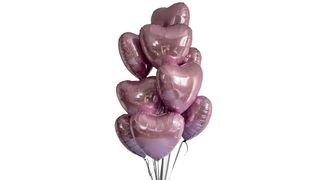 Zestaw HEART różowy 9szt