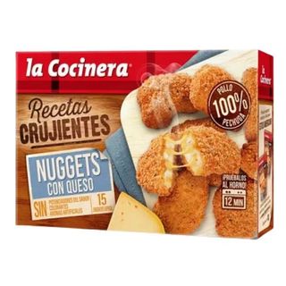 Nuggets De Pollo, Con Salsa Barbacoa La Cocinera 350 Gr.