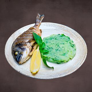 Дорадо на гриле