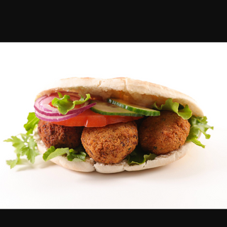 Menù panino falafel 
