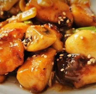 41b. Pollo Con Salsa De Ostras