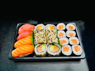 Box 4 Salmão e Atum (20peças)