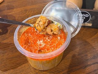 Том Ям з креветками та кальмаром (350g)