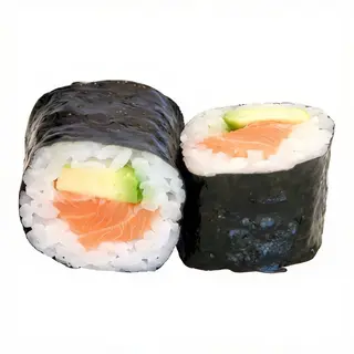 N25-Maki Salmon Con Aguacate (8 Pzs.)