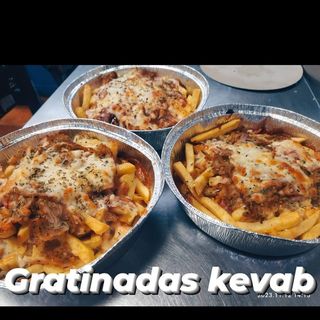 Papas GRATINADAS Kebab