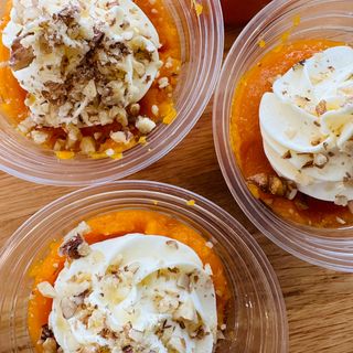 Мус тиква с маскарпоне