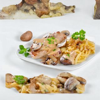 Plat Escalope Panée
