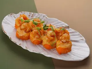 Запечений з креветкою (400g)