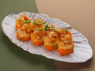 Запечений з креветкою (400g)