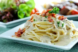 Spaghetti carbonara