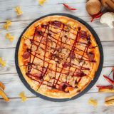 pizza barbacoa (33 cm.)