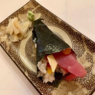 Temaki salmone e tonno