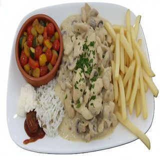 Plat Escalope Sauce Limonie