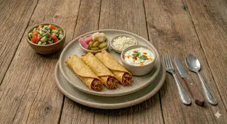 Taquitos machaca
