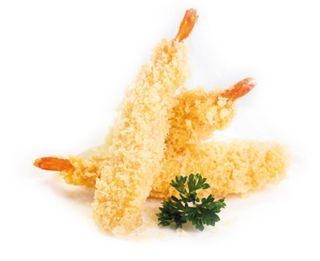 296. Tempura di gamberi 3 pezzi