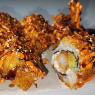 Tempura Dragon roll   8 pieza    nuevo