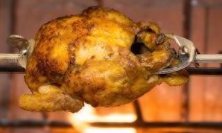 Pollo allo spiedo