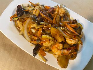67. Gambas Con Verduras