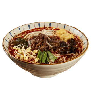 026- Spaghetti di riso con zuppa piccante e trippa di vitello