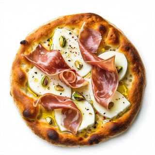 Pizza pistacchio