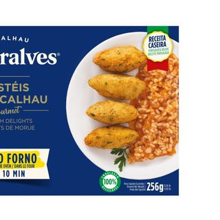 Pasteis Bacalhau Gourmet Ribeiralves 256 gr