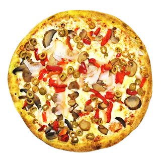 Nº 37 Pizza vegetal 28 cm. x 28 cm.