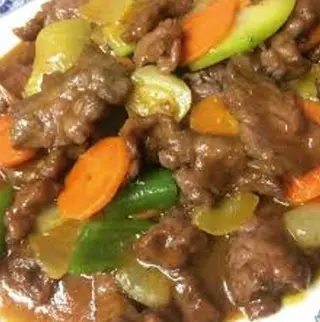 Ternera con salsa de curry