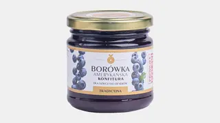 Konfitura z borówki amerykańskiej tradycyjna niskosłodzona 220 g