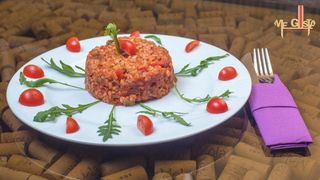 RIŽOTO SA POVRĆEM CRVENI SOS