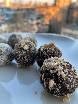 შოკოლადის ბურთულები