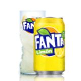 Fanta Limón lata 330ml.