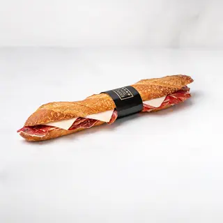 Flauta de Jamón 4 Estrellas PREMIUM con Queso Semi