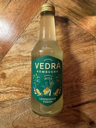 Kombucha organic vedrà lemon grass 250 ml.