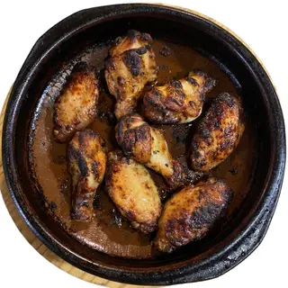 Alitas de pollo adobadas (8 Uds.)