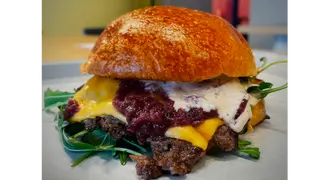 Truffle burger double