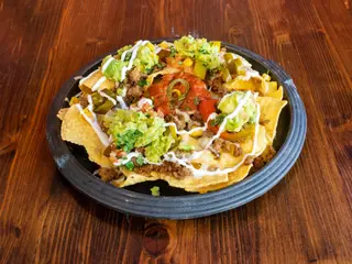 Nachos con pollo a la parrilla