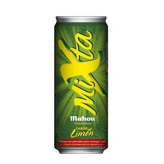 Cerveza Mixta sabor limón lata 330ml