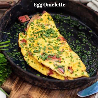  Egg Omelette (Яичный омлет)
