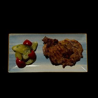 Ceafa de porc la gratar