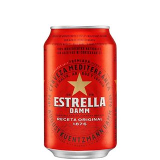 Cervesa estrella  Damm Llauna freda
