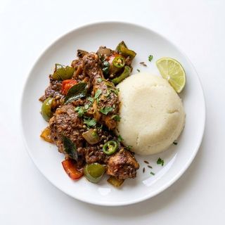 Chicken Ugali