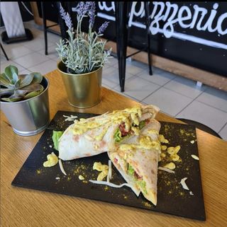 Tortilla sa piletinom i curry