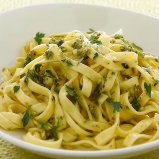 Tagliatelle al Pistacho e Stracciatella