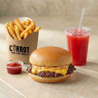 kids Smash Burger + frites + Boissons