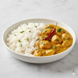 28 Arroz Con Pollo En Salsa Curry