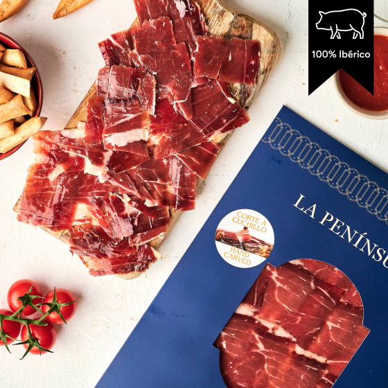 Jamón De Bellota 100% Ibérico - Sobre De 100gr (Cortado A Cuchillo)