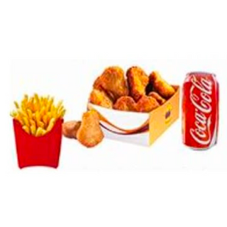 Menú Nuggets De Pollo (6 Uds.)