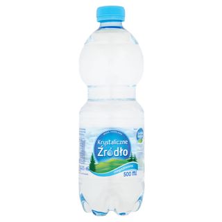 Krystaliczne źródło woda gazowana 0,5l